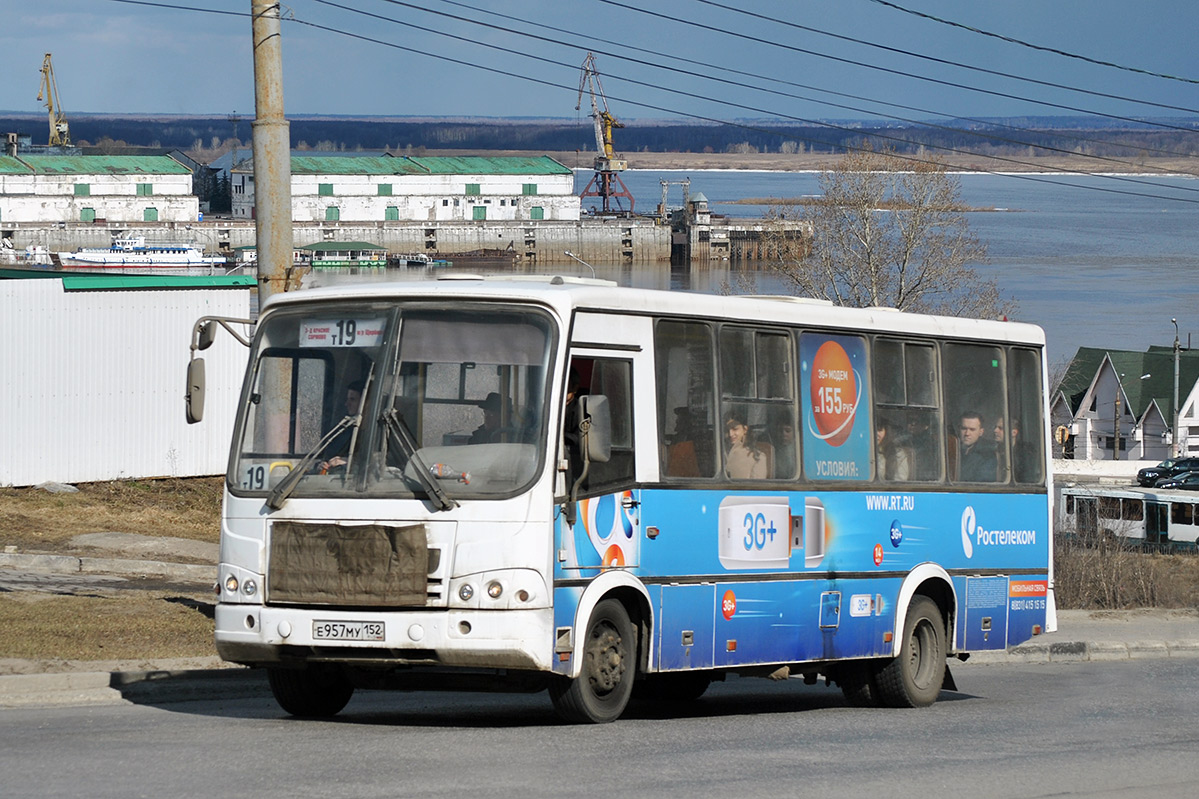 Nizhegorodskaya region, PAZ-320412-03 № Е 957 МУ 152