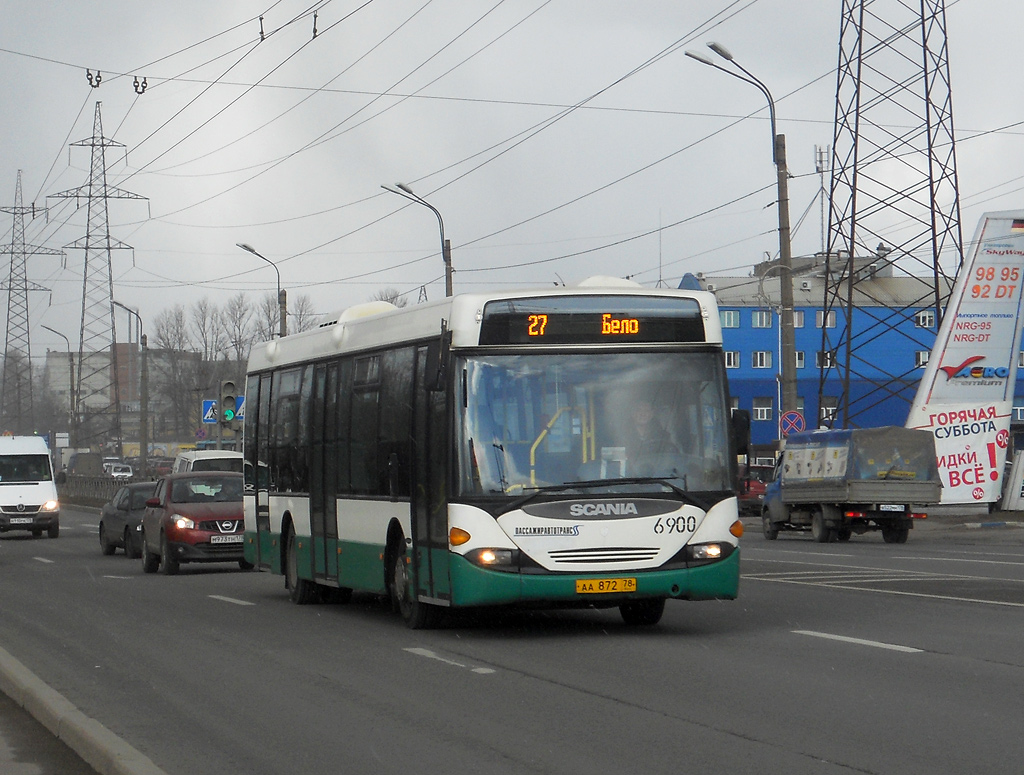 Санкт-Петербург, Scania OmniLink I (Скания-Питер) № 6900