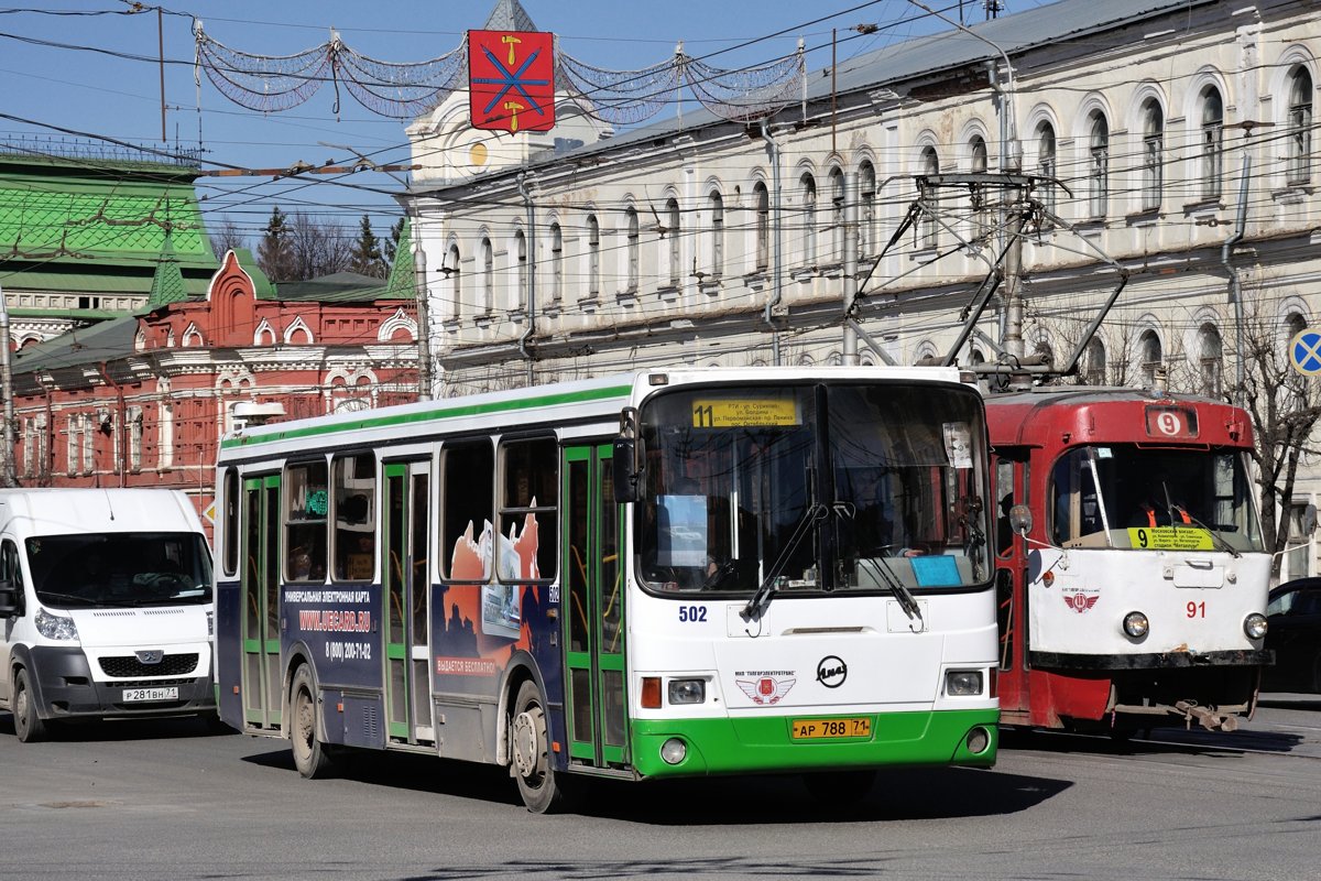 Тульская область, ЛиАЗ-5256.26 № 502