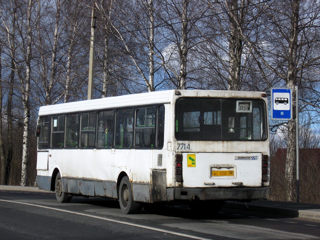 Санкт-Петербург, ЛиАЗ-5256.25 № 7714