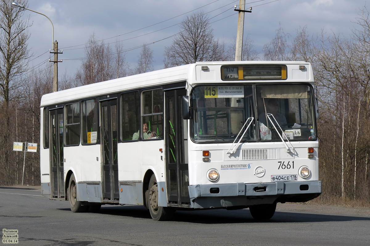 Санкт-Петербург, ЛиАЗ-5256.00 № 7661