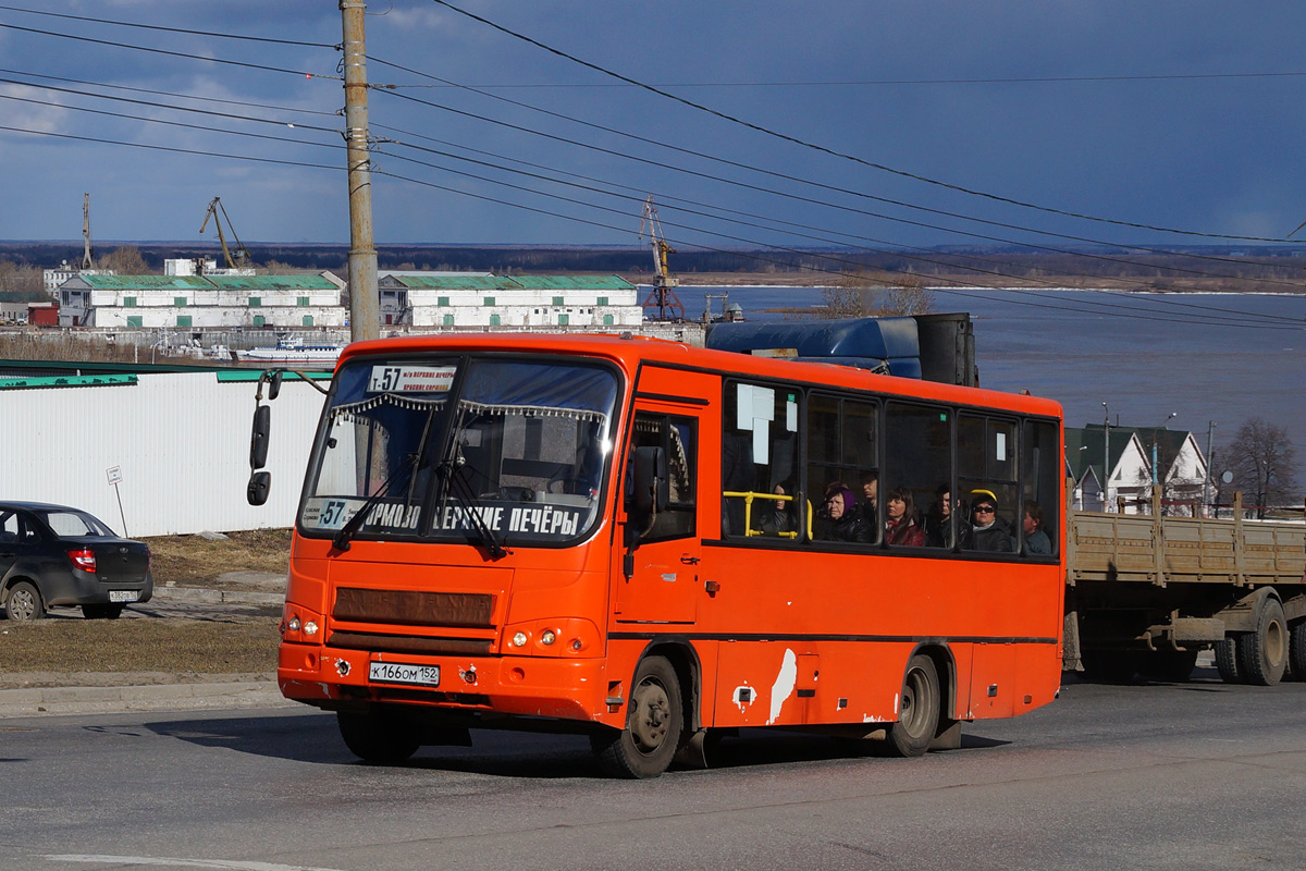 Нижегородская область, ПАЗ-320402-05 № К 166 ОМ 152