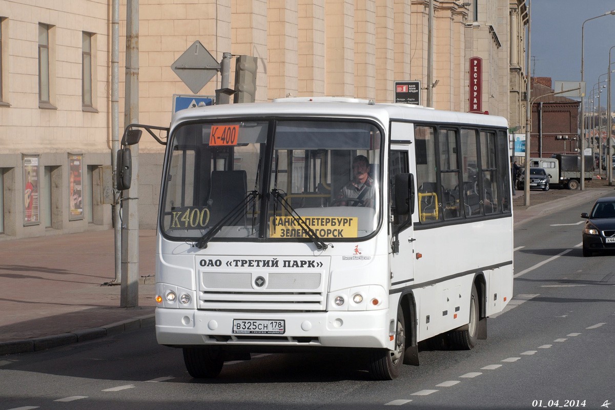 Санкт-Петербург, ПАЗ-320402-05 № В 325 СН 178