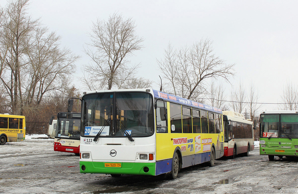 Челябинская область, ЛиАЗ-5256.53 № 122