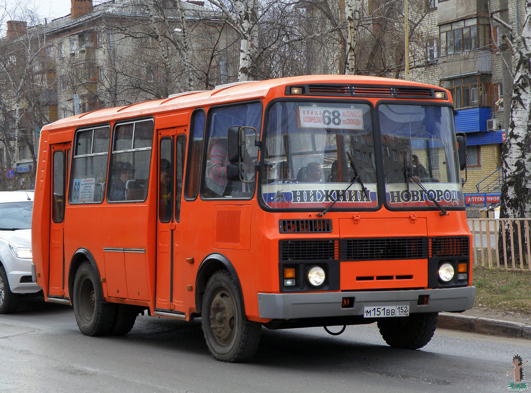 Нижегородская область, ПАЗ-32054-07 № М 151 ВВ 152