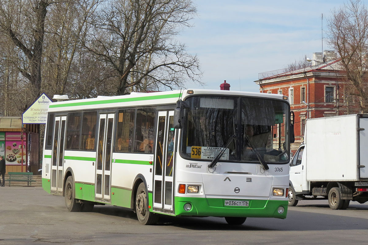 Ленинградская область, ЛиАЗ-5256.60 № 3765