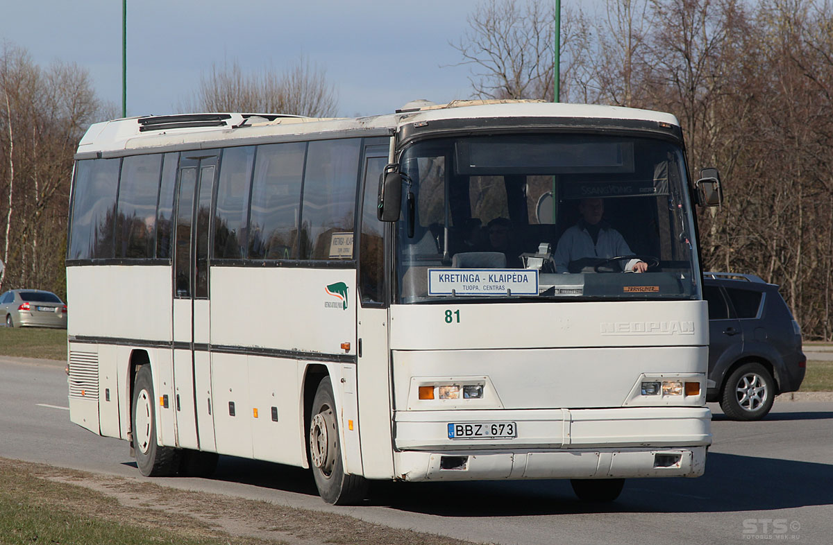 Литва, Neoplan N316Ü Transliner № 81