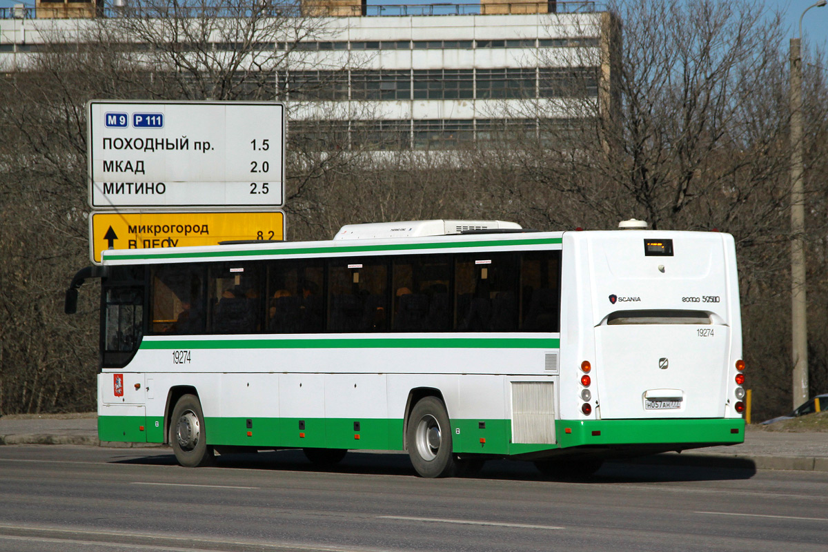 Москва, ГолАЗ-525110-10 "Вояж" № 19274