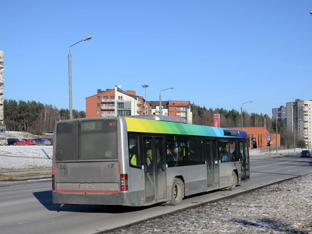 Литва, Volvo 7700 № 722