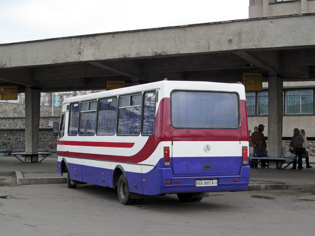 Кировоградская область, БАЗ-А079.25 "Мальва" № BA 0801 AI