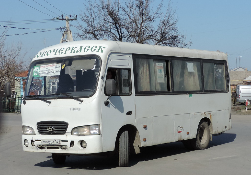 Ростовская область, Hyundai County SWB C06 (РЗГА) № У 446 ОТ 161