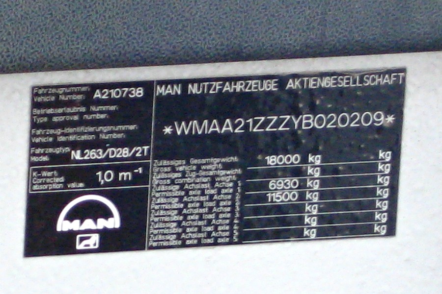 Красноярский край, MAN A21 NL263 № А 461 КТ 124