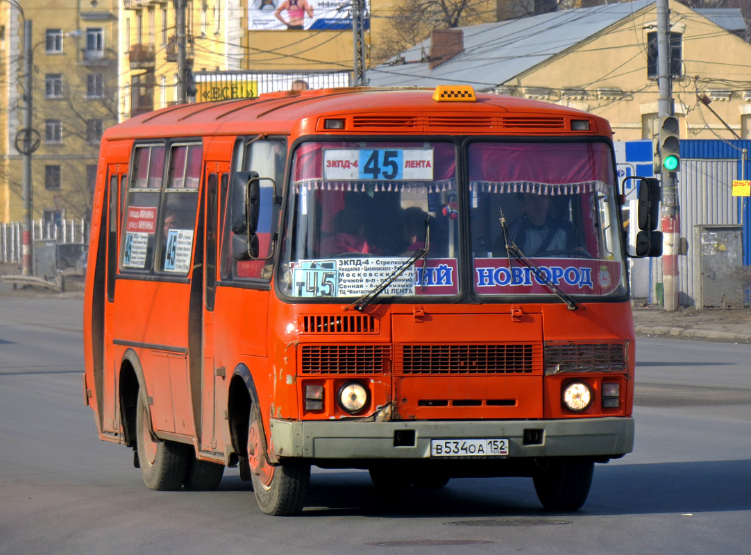 Нижегородская область, ПАЗ-32054 № В 534 ОА 152