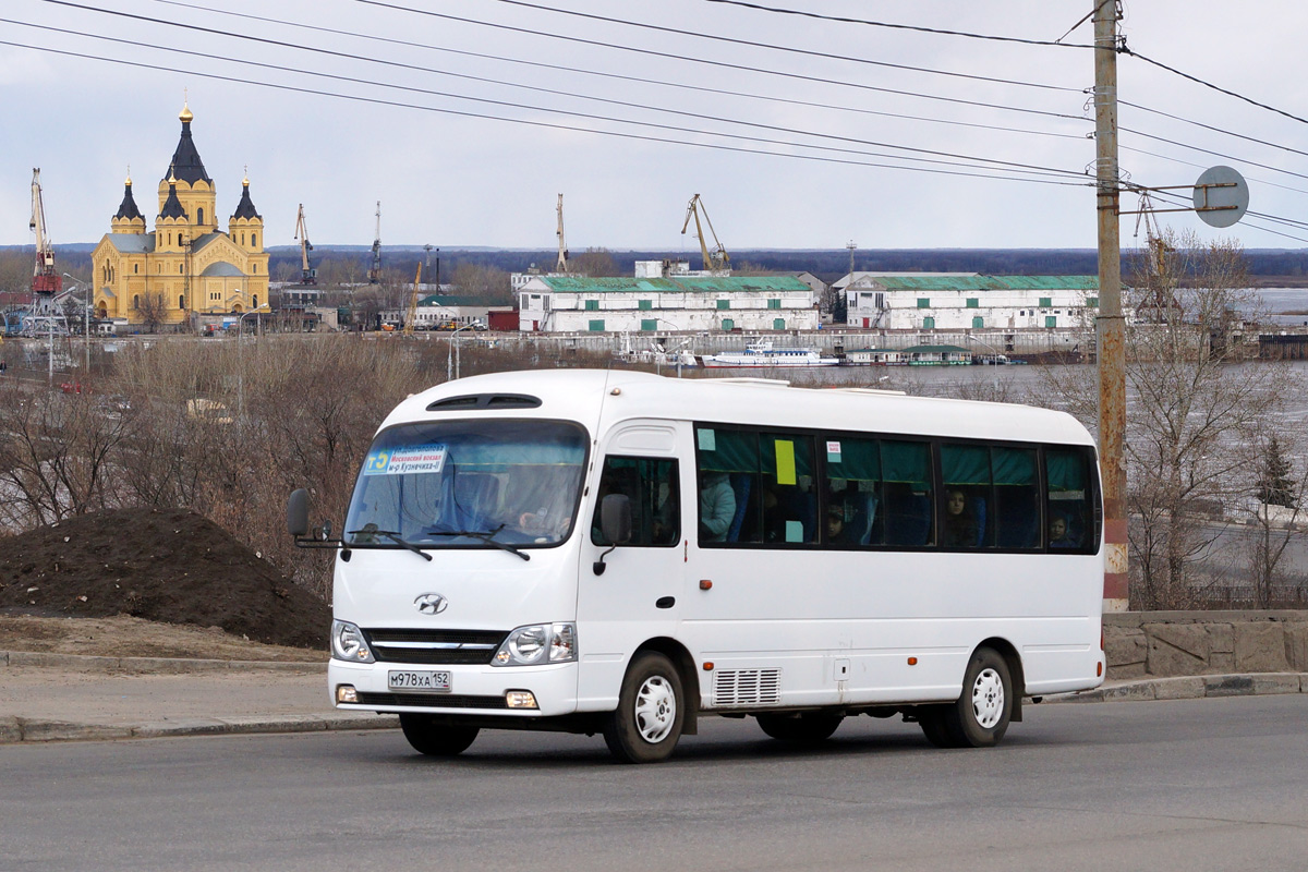 Нижегородская область, Hyundai County Kuzbass № М 978 ХА 152