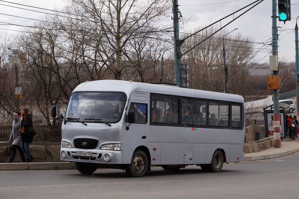 Нижегородская область, Hyundai County LWB C09 (ТагАЗ) № К 083 АВ 152