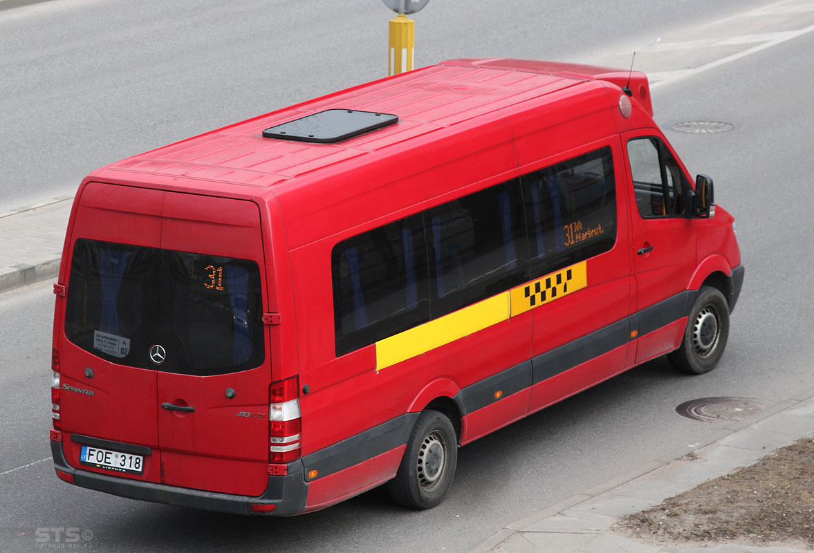 Литва, Mercedes-Benz Sprinter W906 313CDI № 02