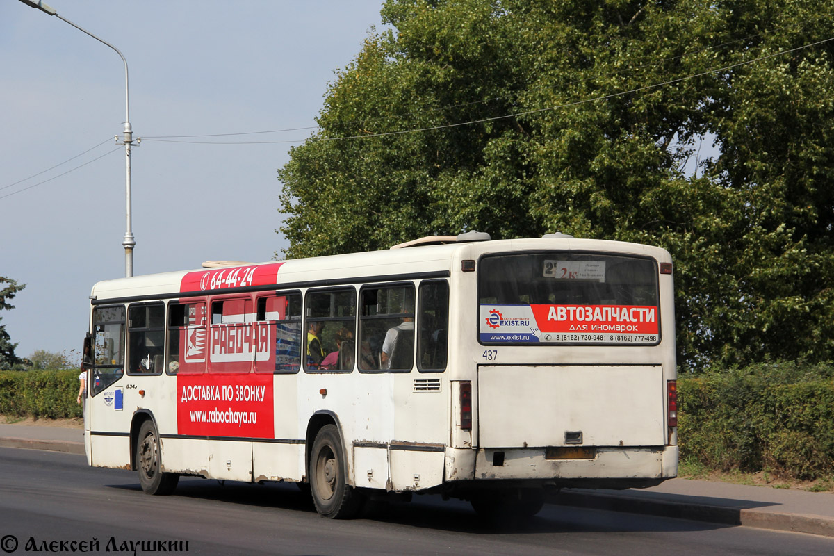 Новгородская область, Mercedes-Benz O345 № 437