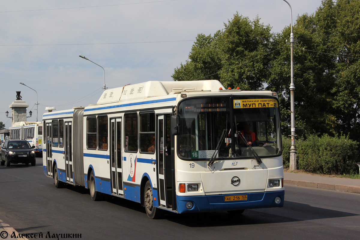 Новгородская область, ЛиАЗ-6212.70 № 19