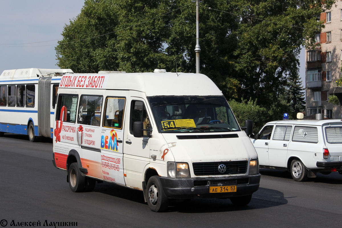 Новгородская область, Volkswagen LT46 № 7701