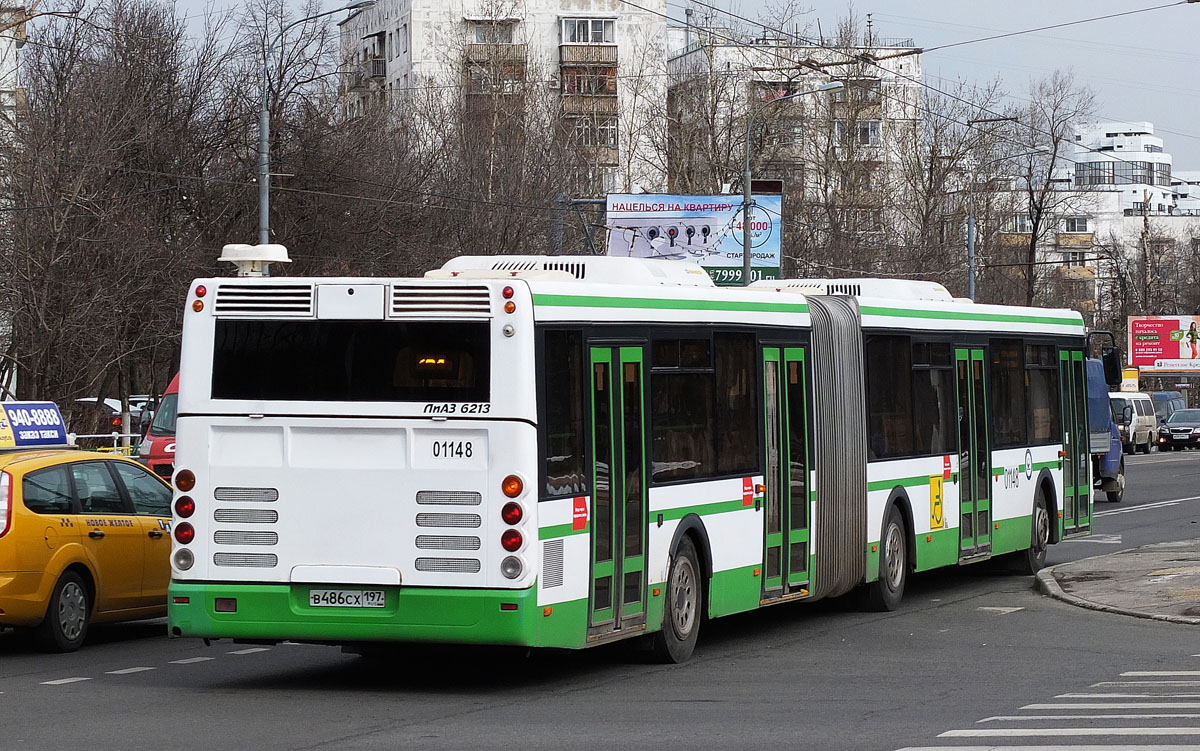 Moskva, LiAZ-6213.21 č. 01148