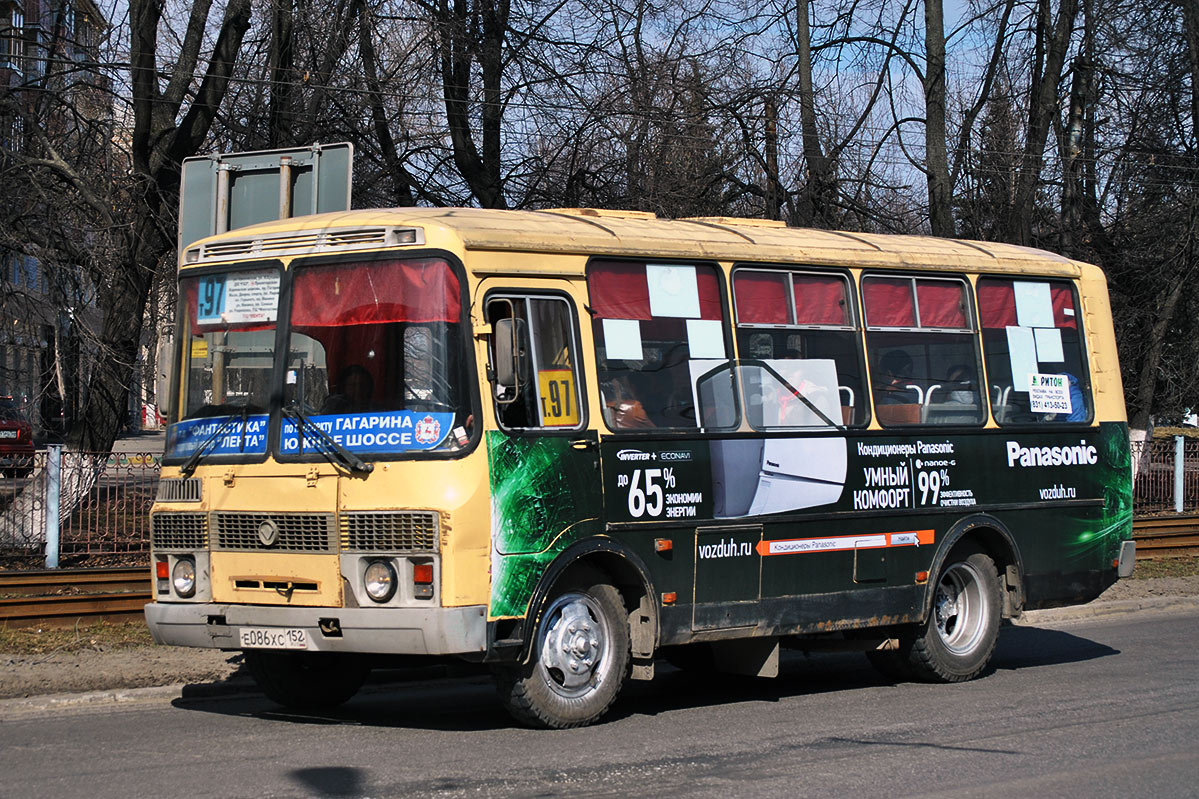 Нижегородская область, ПАЗ-32054 № Е 086 ХС 152