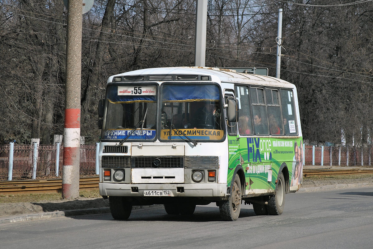 Нижегородская область, ПАЗ-32054-07 № А 611 СВ 152