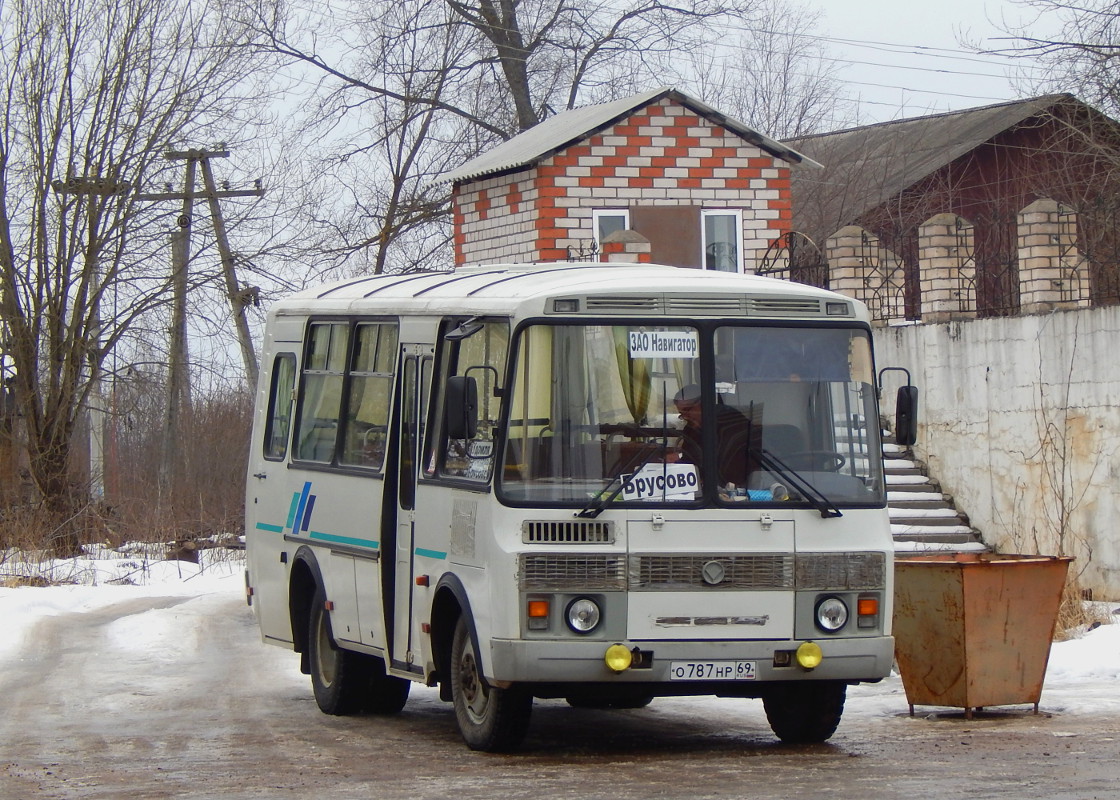 Тверская область, ПАЗ-32053 № О 787 НР 69