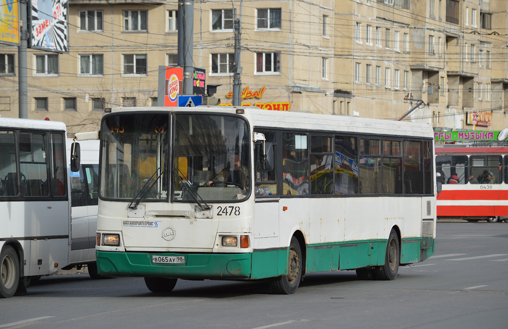 Санкт-Петербург, ЛиАЗ-5256.25 № 2478