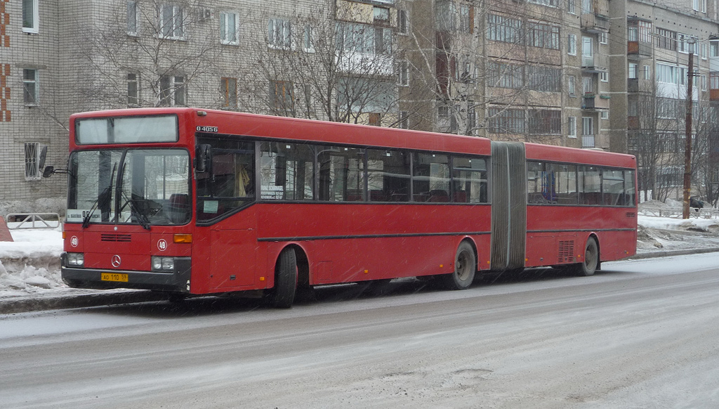 Пермский край, Mercedes-Benz O405G № АО 110 59