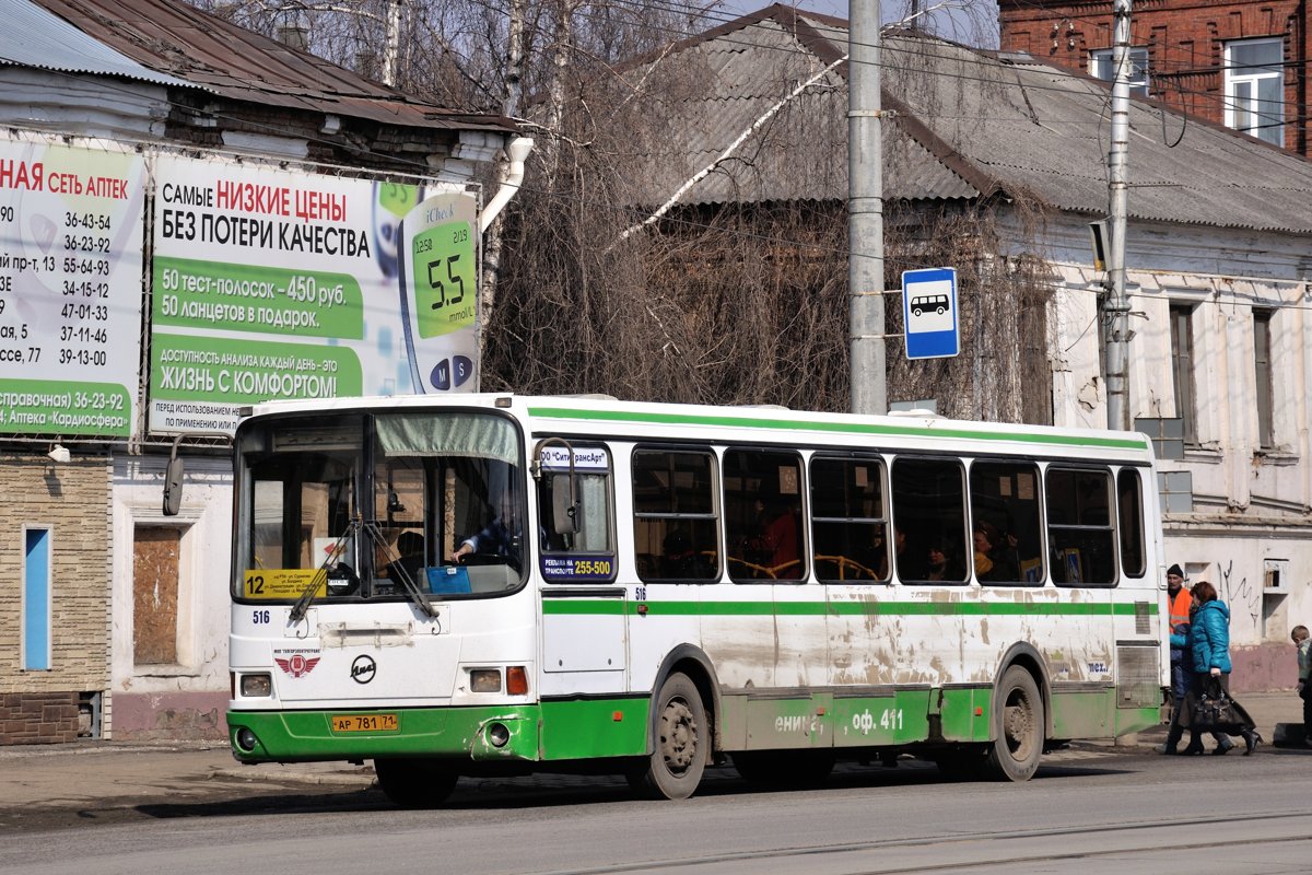 Тульская область, ЛиАЗ-5256.26 № 516