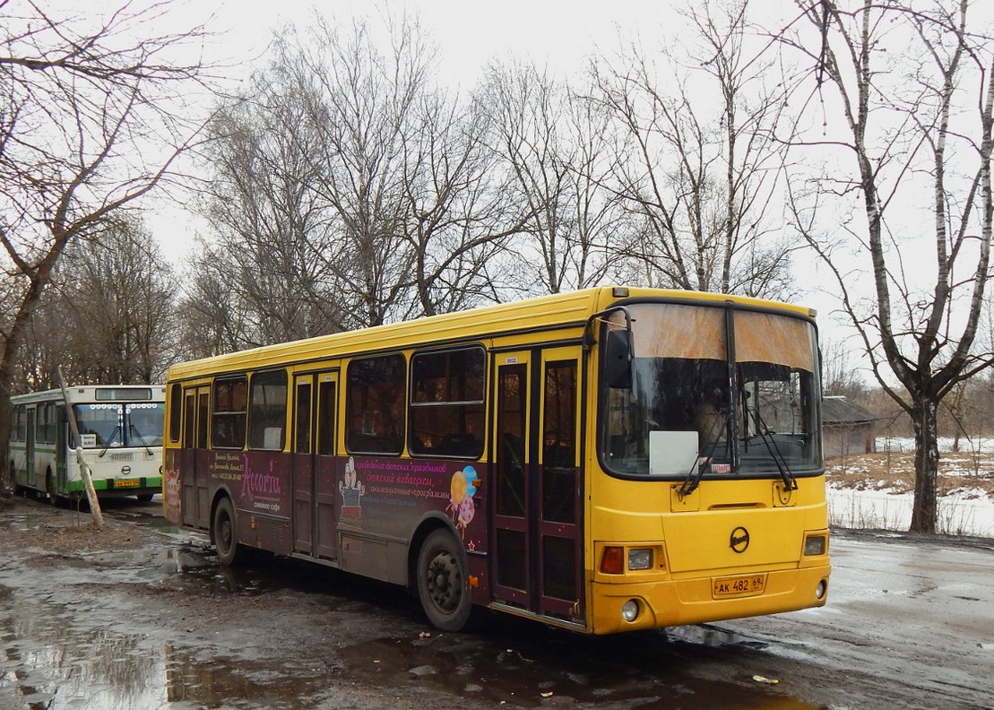 Тверская область, ЛиАЗ-5256.35 № АК 482 69