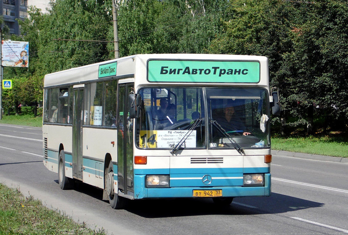 Владимирская область, Mercedes-Benz O405N № ВТ 942 33