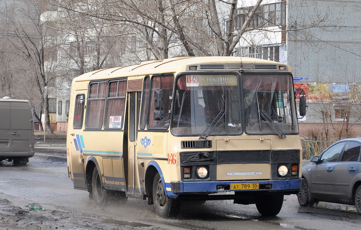 Омская область, ПАЗ-32053 № 346