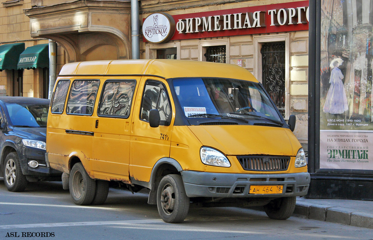 Санкт-Петербург, ГАЗ-322132 (XTH, X96) № 7411
