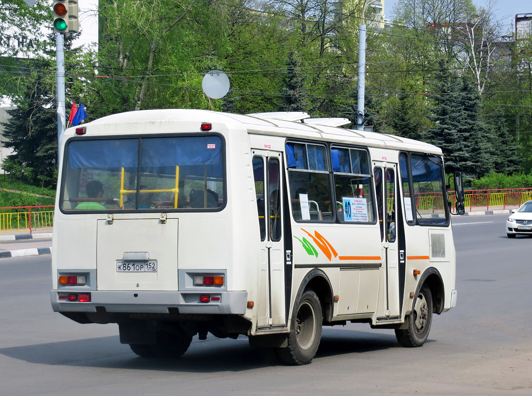 Нижегородская область, ПАЗ-32054 № К 861 ОР 152