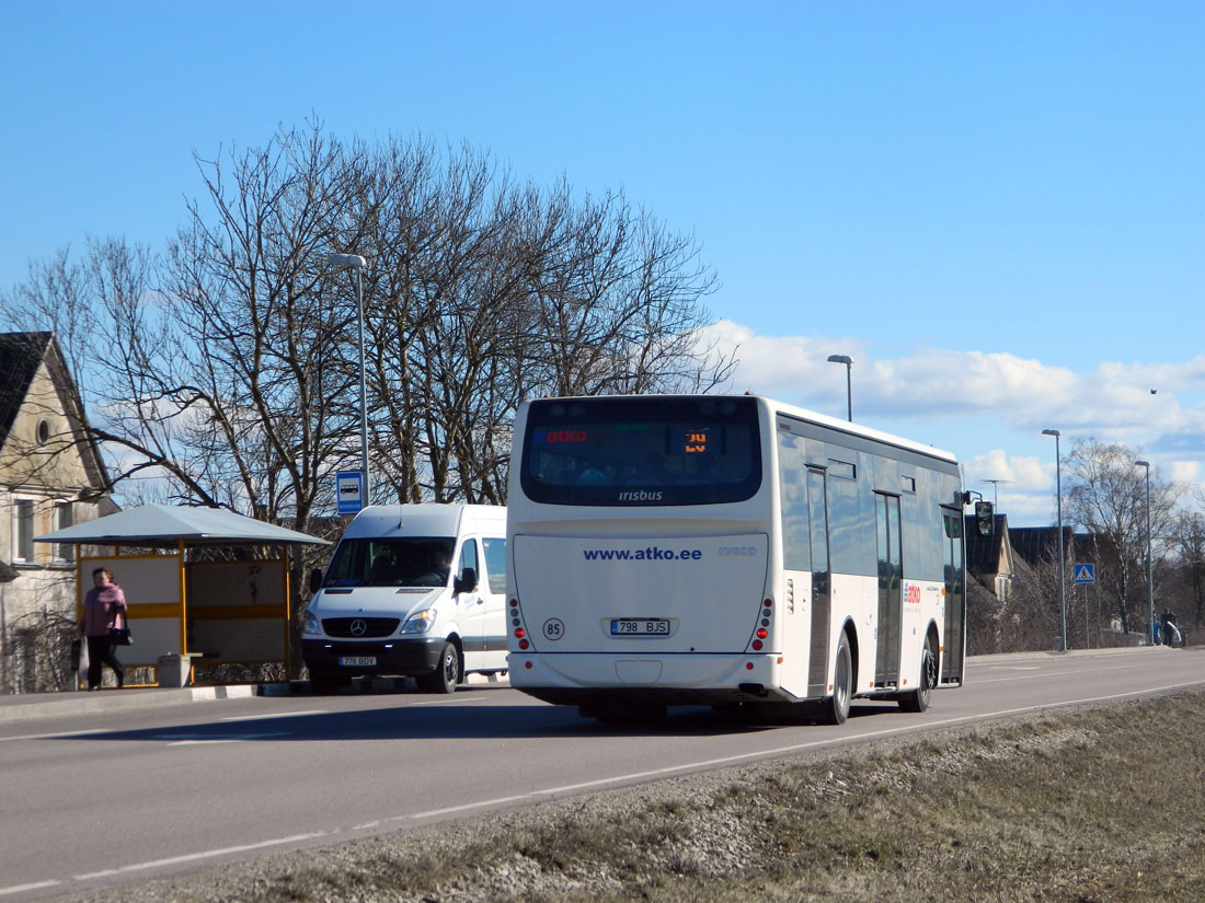 Estland, Irisbus Crossway LE 10.8M Nr. 798 BJS; Estland — Ida-Virumaa — Bus stations, last stops, sites, parks, various