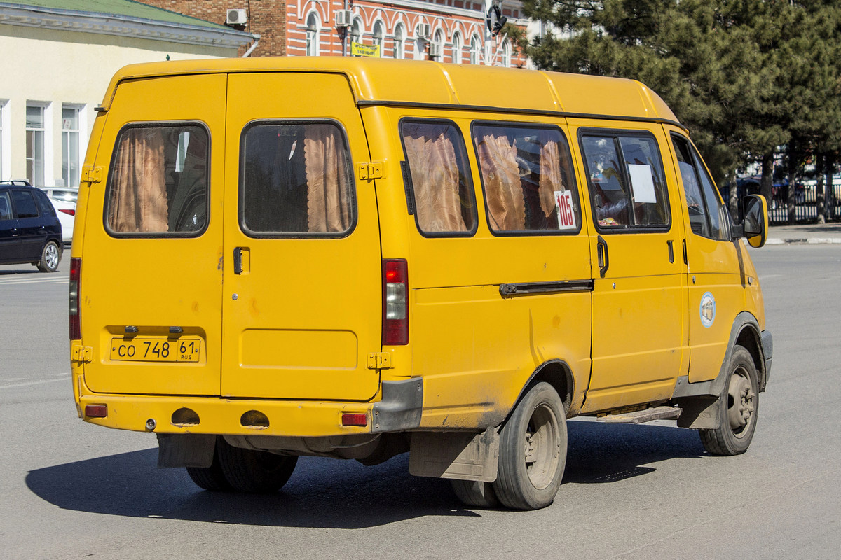 Rostovská oblast, GAZ-322132 (XTH, X96) č. СО 748 61