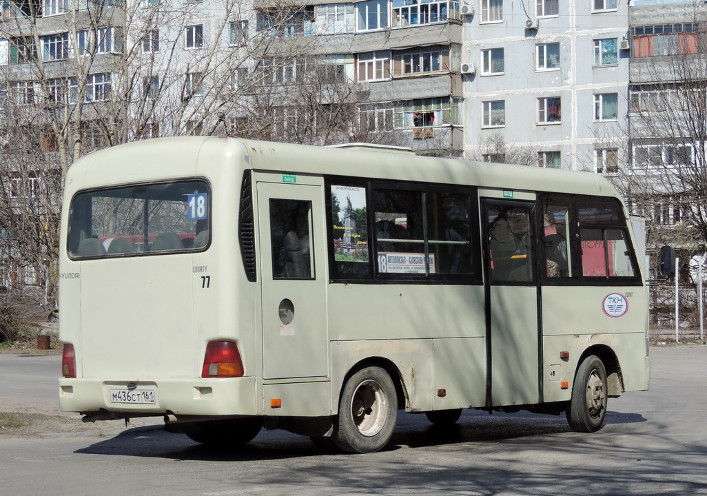 Ростовская область, Hyundai County SWB C08 (РЗГА) № М 436 СТ 161