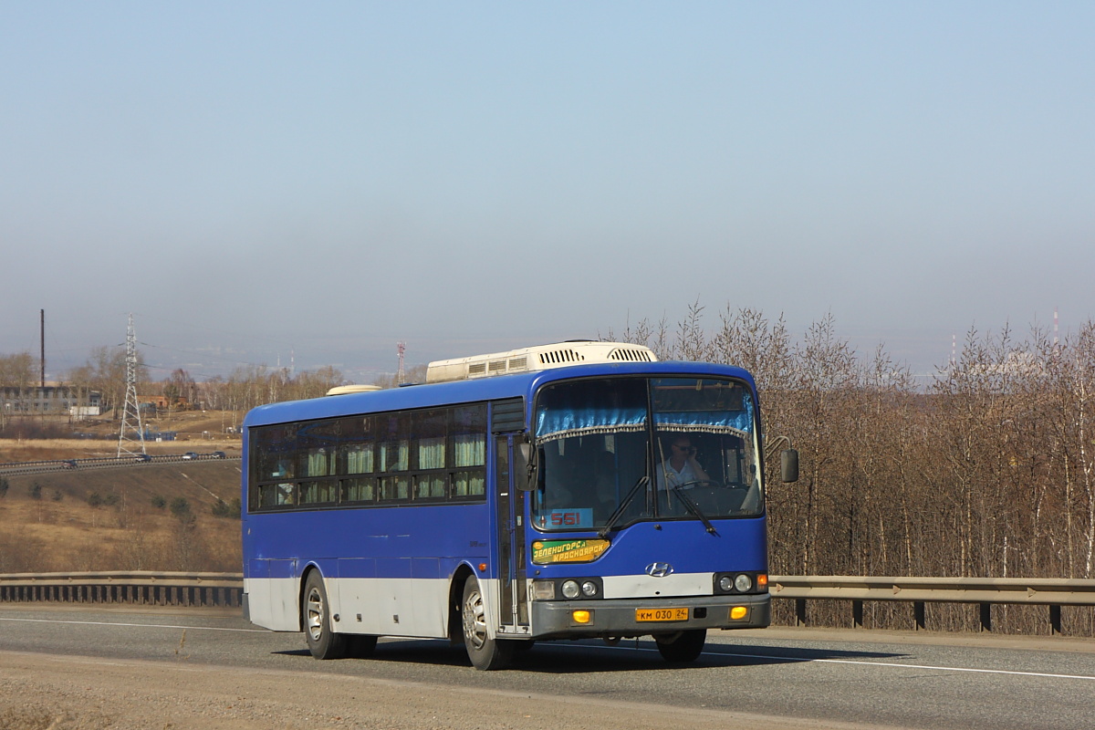 Krasnoyarsk region, Hyundai Super AeroCity # КМ 030 24