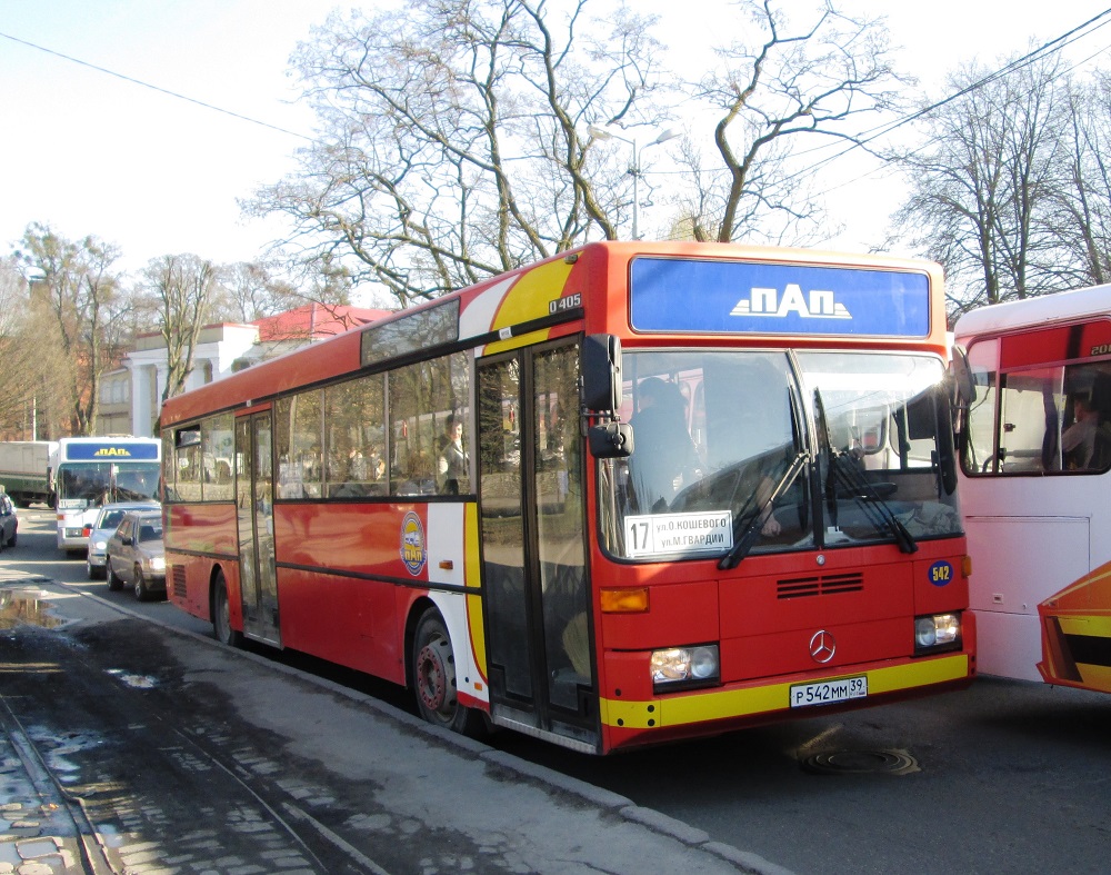 Калининградская область, Mercedes-Benz O405 № 542