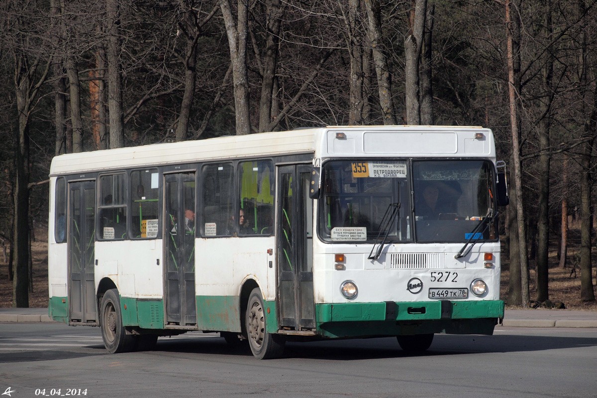 Санкт-Петербург, ЛиАЗ-5256.25 № 5272