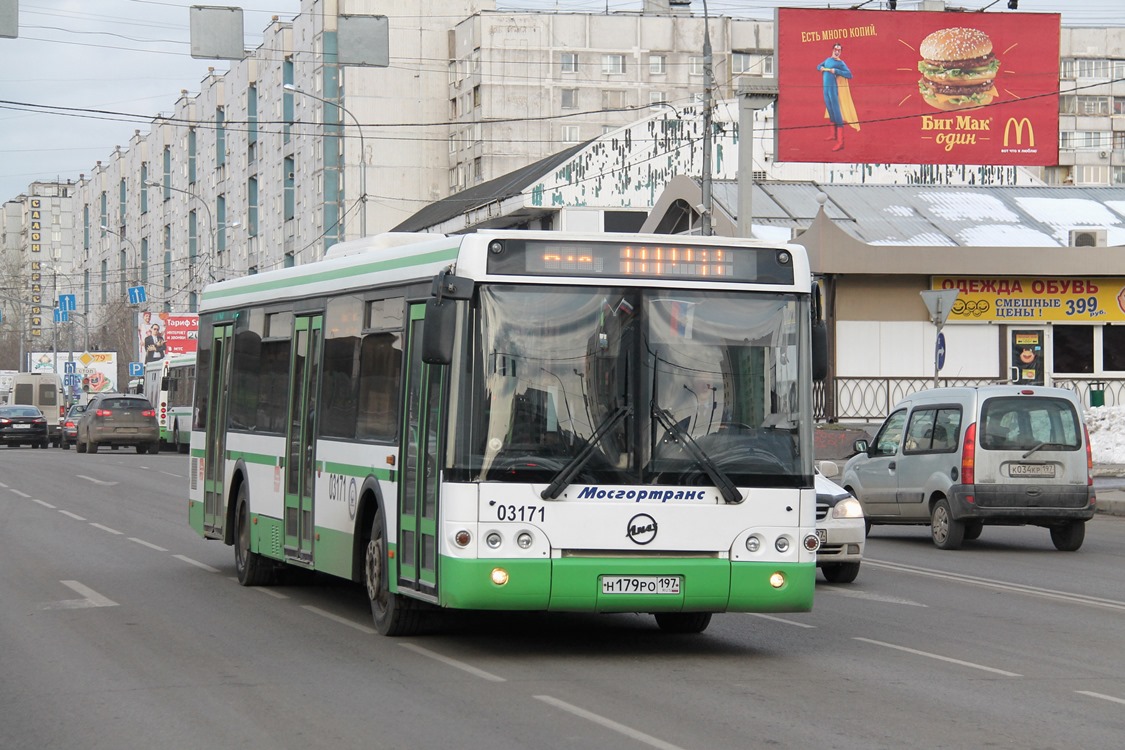 Москва, ЛиАЗ-5292.21 № 03171