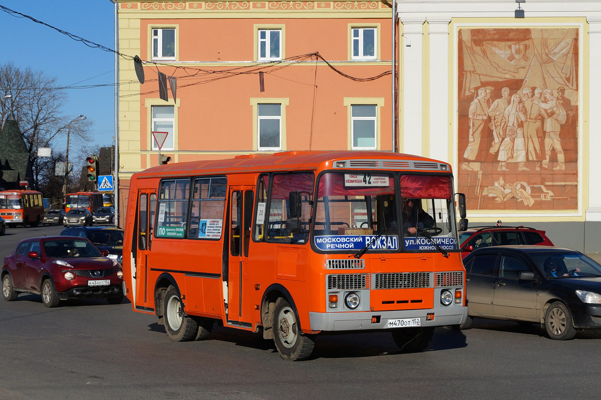 Нижегородская область, ПАЗ-32054 № М 470 ОТ 152