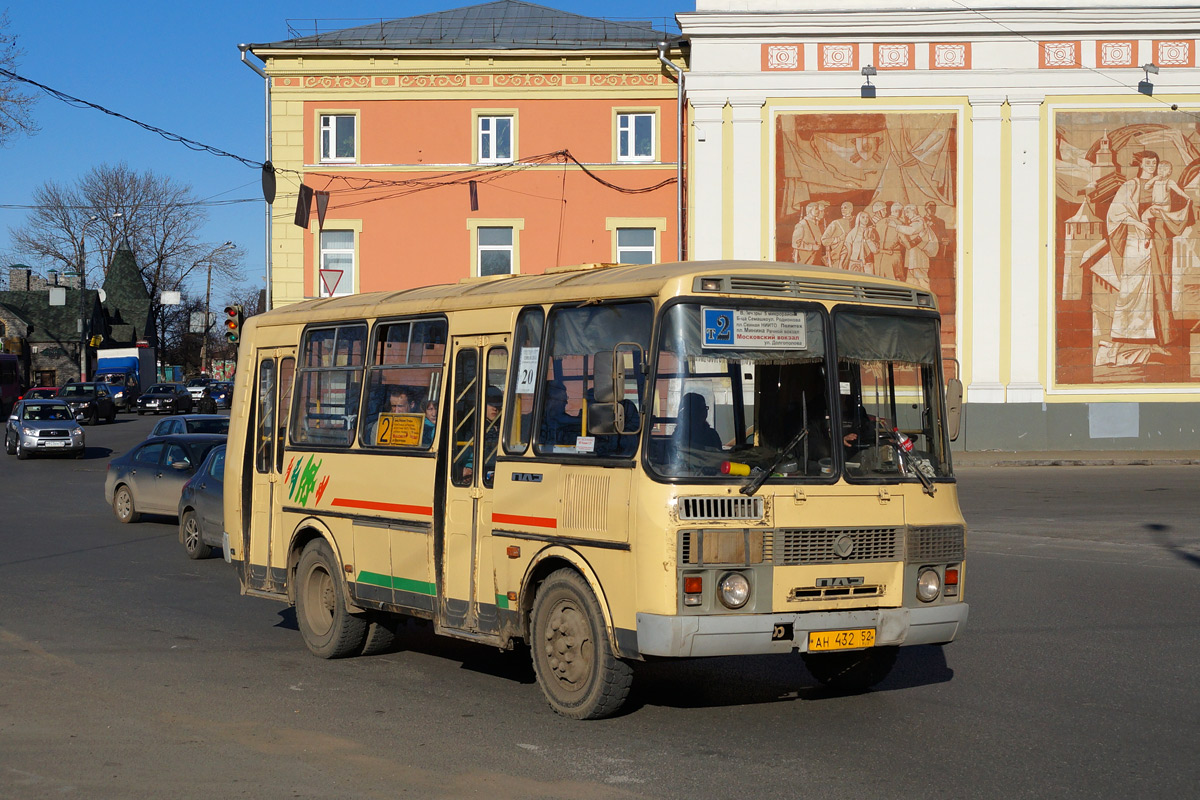 Нижегородская область, ПАЗ-32054 № АН 432 52