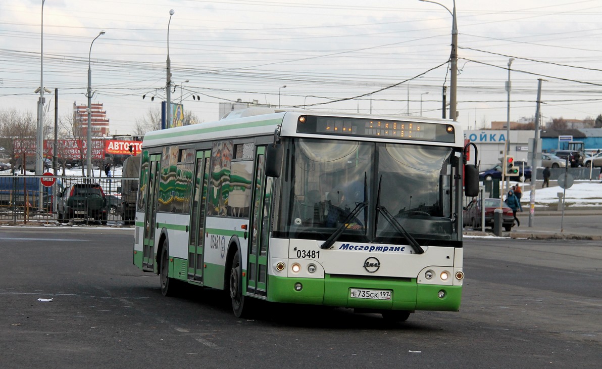 Москва, ЛиАЗ-5292.22 (2-2-2) № 03481