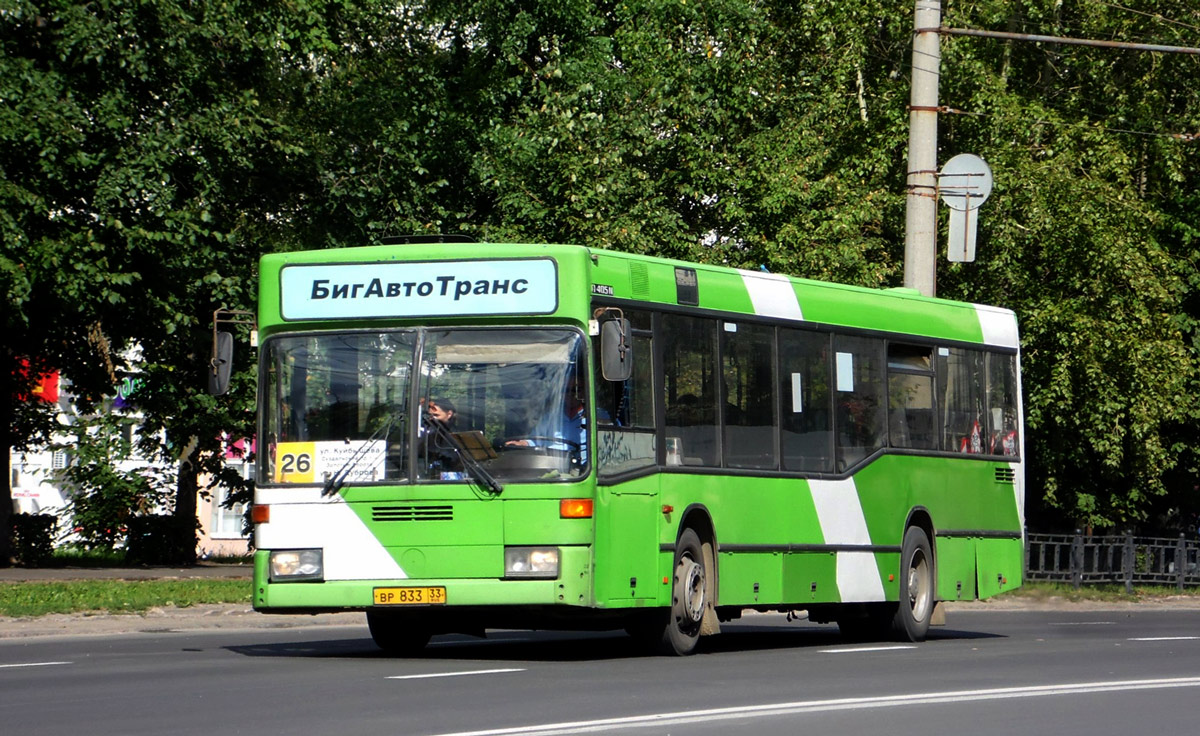 Владимирская область, Mercedes-Benz O405N2 CNG № ВР 833 33