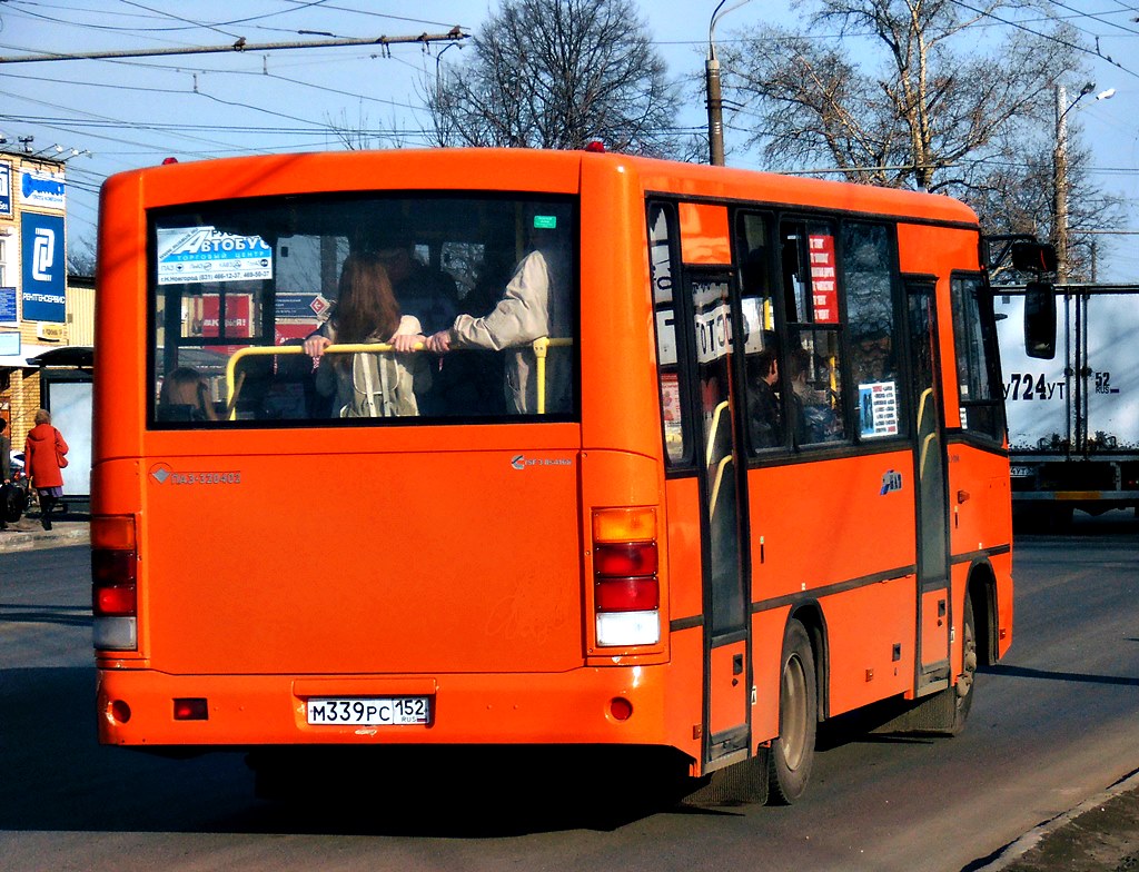 Нижегородская область, ПАЗ-320402-05 № М 339 РС 152