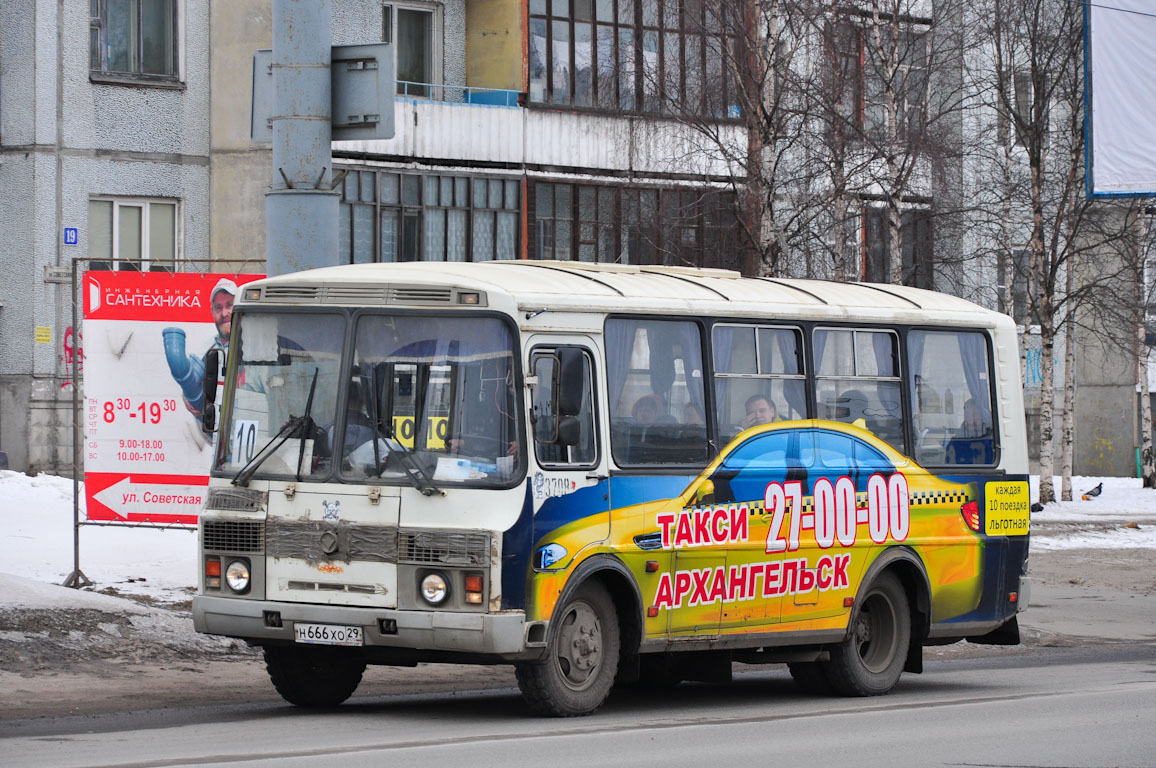 Архангельская область, ПАЗ-32054 № 3708