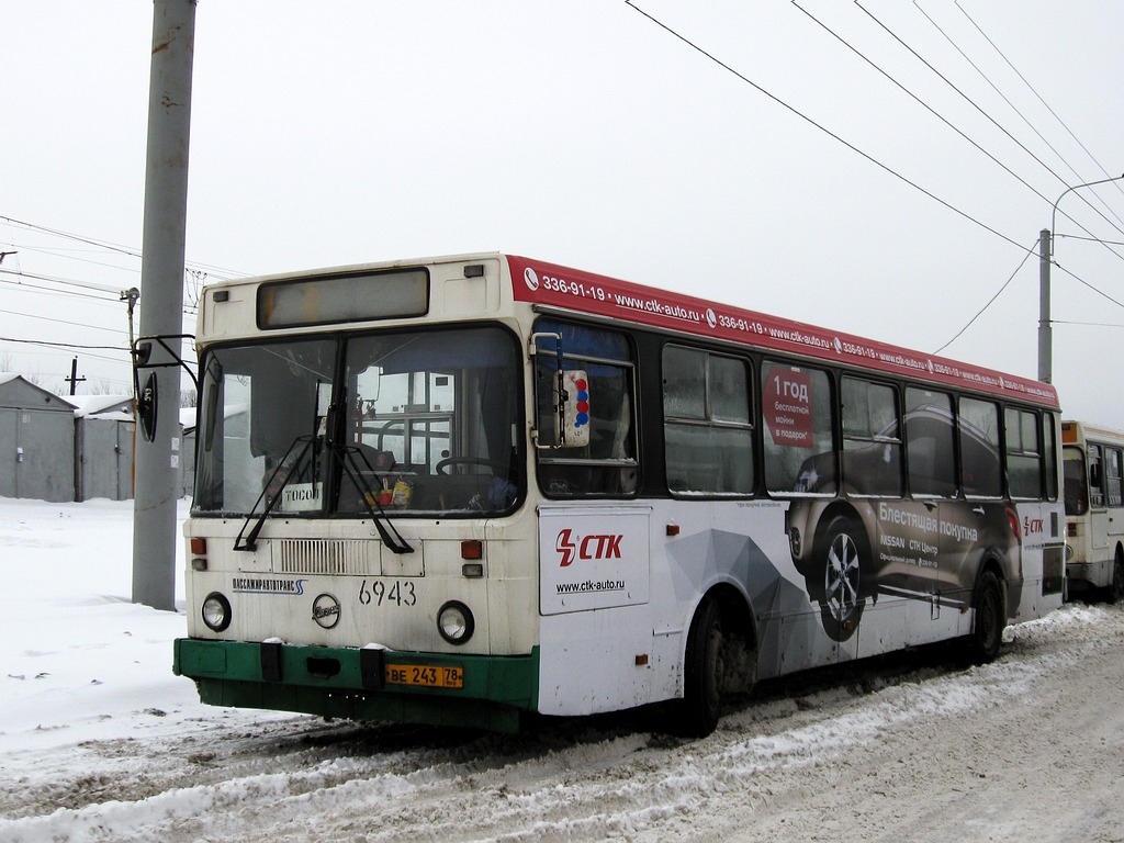 Санкт-Петербург, ЛиАЗ-5256.25 № 6943