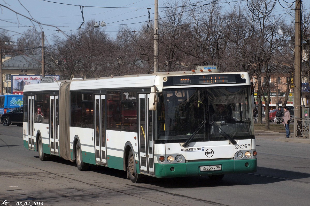 Санкт-Петербург, ЛиАЗ-6213.20 № 2326